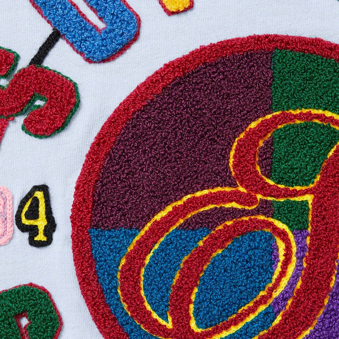 Chenille Crest S/S Top view 10